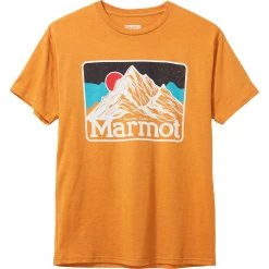 Cheap 🤩 Marmot Mountain Peaks Short Sleeve T Shirt Men's 😀 -Cheap Marmot Shop AZTGOLHEA