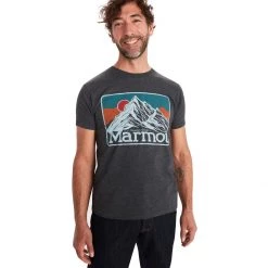 Cheap ๐คฉ Marmot Mountain Peaks Short Sleeve T Shirt Men's ๐