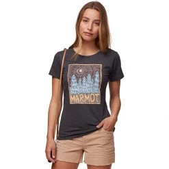 New ๐ Marmot Woodblock T Shirt Women's ๐