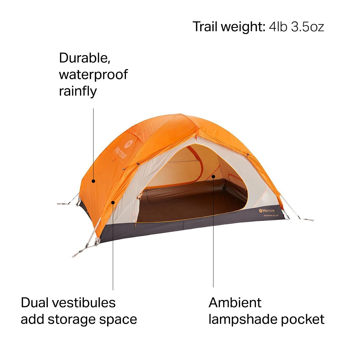 Top 10 🎁 Marmot Fortress UL Tent: 2 Person 3 Season 🎉 8 Top 10 🎁 Marmot Fortress UL Tent: 2 Person 3 Season 🎉 - Image 8