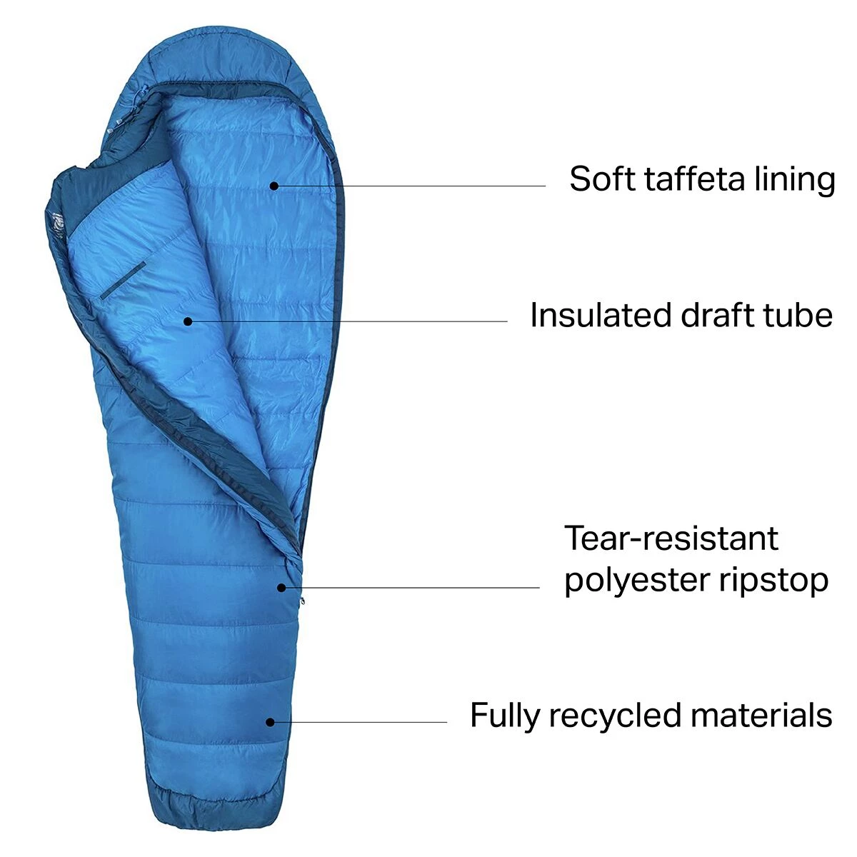 Best Sale โค๏ธ Marmot Trestles Elite Eco 20 Sleeping Bag: 20F Synthetic ๐ฅ 2 Best Sale โค๏ธ Marmot Trestles Elite Eco 20 Sleeping Bag: 20F Synthetic ๐ฅ - Image 2