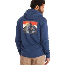 Best Pirce 👍 Marmot Mountain Peaks Full Zip Hoodie Men's 🌟 -Cheap Marmot Shop NAVHEA D1 1