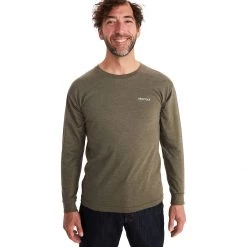 Discount 😀 Marmot Cervin Long Sleeve T Shirt Men's ✔️ -Cheap Marmot Shop OLIHEA 1