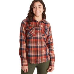 Flash Sale ⭐ Marmot Bridget Midweight Flannel Shirt Women's ⌛ -Cheap Marmot Shop PIC 5