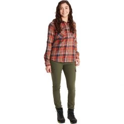 Flash Sale ⭐ Marmot Bridget Midweight Flannel Shirt Women's ⌛ -Cheap Marmot Shop PIC D3 1