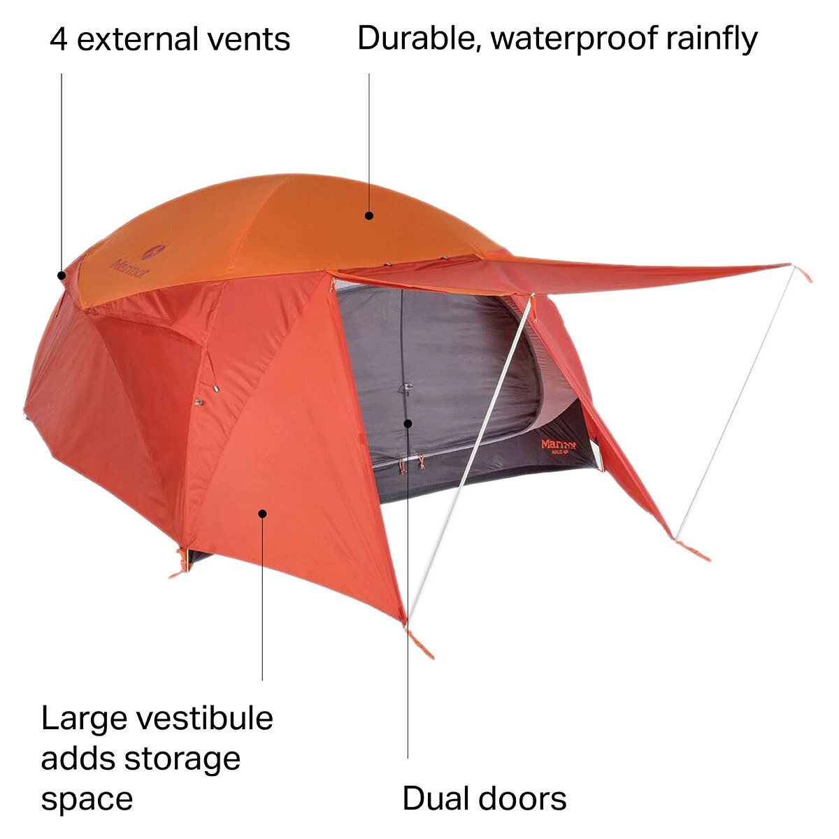 Best reviews of β Marmot Halo Tent: 4 Person 3 Season π 2 Best reviews of β Marmot Halo Tent: 4 Person 3 Season π - Image 2